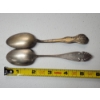 Image 6 : x2 Alliance Ohio Engraved Sterling Silver Souvenir Spoons TW: 33.2g