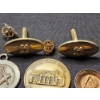 Image 5 : Lot of Assorted Jewelry & Coins Including Free Mason Items & Gem Stones