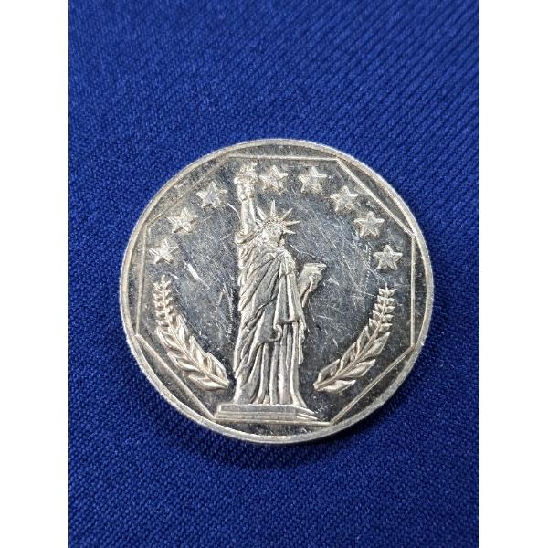 Silex Inc. Statue of Liberty Silver Medal 1 Troy oz .999+ Fine Silver