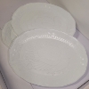 Image 2 : 3 Large Turkey Platters And A Basswood Country Round