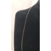 Image 2 : 14K Gold 19" Simple Chain Necklace - Weight: 0.6g