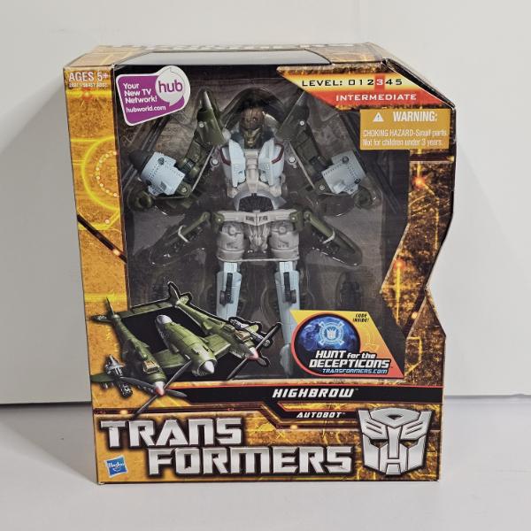 Transformers Hunt for the Decepticons Voyager Class Highbrow Action Figure