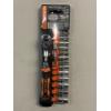Image 1 : WOKIN 14 Pieces 1/4" Ratchet Handle with Socket Set - NEW
