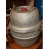 Image 2 : Vintage Galvanized Steel? / Aluminum?  Beer Keg - See Pics