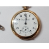 Image 2 : Gold-Filled Hampden Watch Co. 17 Jewel Pocket Watch and Chain
