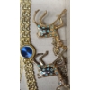 Image 4 : Assorted Costume Jewelry Including Bracelets, Brooches, Watches & Earrings 