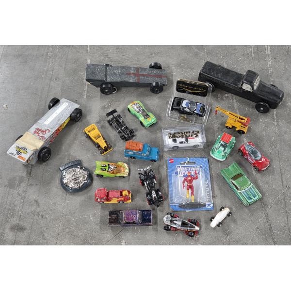 Vintage Toy Collection Including Hot Wheels, Matchbox And Soap Box Derby Cars