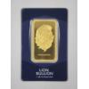 Image 1 : 50 Gram Gold Lion Bullion Bar from Singapore Mint - In PAMP Card!