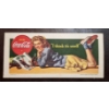 Image 3 : COCA COLA ADVERTISING BLOTTERS - VINTAGE 1952 & 54  10" X 4" BLOTTERS FEATURING LOVELY YOUNG LADIES 