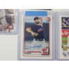 Image 2 : Lot of Assorted Baseball Trading Cards Including Sam Hentges Autographed Card 
