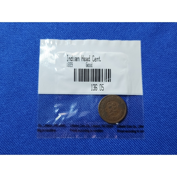 1889 Indian Head Cent Good - Littleton Coin Co. 