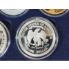 Image 8 : America's Million Dollar Coins Tribute Proof Set Including 24KT Gold & .999 Silver Clad Bronze 