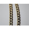 Image 3 : Brilliant 10K Gold Diamond-Cut Curb 20" Chain Necklace - 50.0g