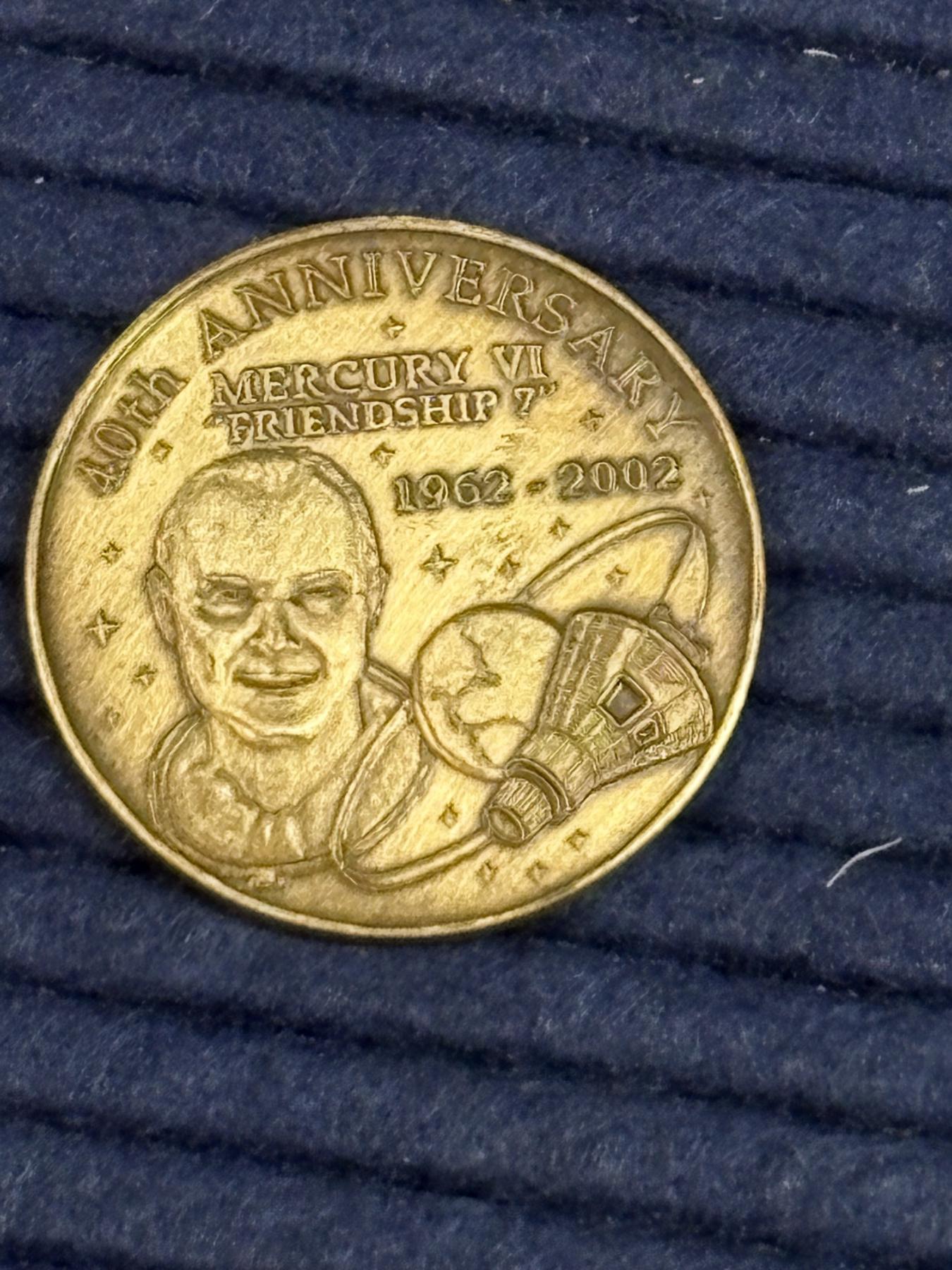 Limited edition commemorative coin celebrating the 40th anniversary of ...