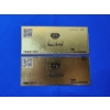 Image 2 : x2 TRB System Membership Trump Patriot Gold Foil Collectible Checks
