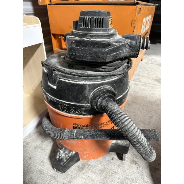 1.5Hp 10-Gal Shop Vac - Works