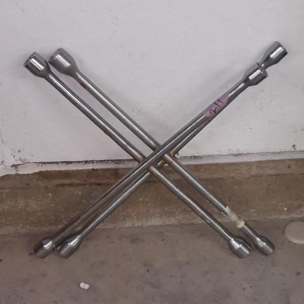 Two (2) Automotive Spinner Wrenches - One Metric - One SAE