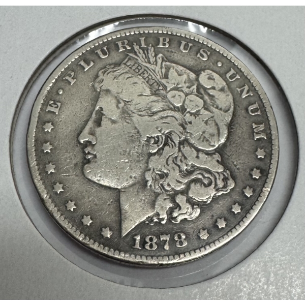 1878- S United States Morgan Silver Dollar- Wonderful Condition 