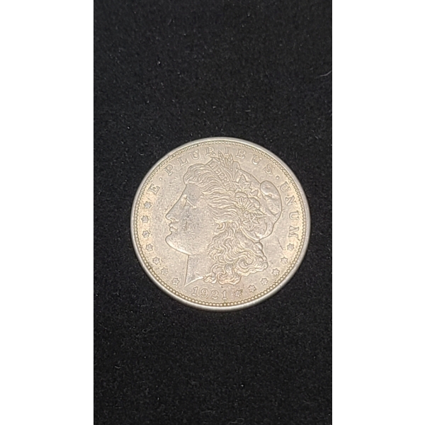 1921-D United States 90% Silver Morgan Dollar