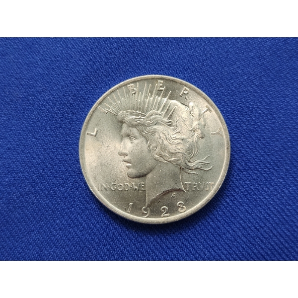 1923 90% Silver Peace Dollar in Excellent Condition
