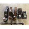 Image 2 : Three Hitches, Two Reducers, and T Wrench - (2) 2-5/16" & (1) 2". Reducers are 3" to 2"