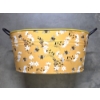 Image 1 :  Brand New Beautiful Honeybee Design Lilac & Vine 22.5''x13.75''  Indoor/Outdoor Metal Tub 