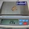 Image 5 : Two Pairs of 14K Yellow Gold Earrings: Rope Edge Hoop & Gold Ball Stud - Total Weight: 2.3g