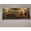 Image 2 : Rare Homer Simpson Gold Foil .999999 - 24K Gold Note In Protective Holder - Mint Condition
