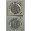 Image 2 : Lot of 4 Assorted Year 90% Silver Franklin Half Dollars, FV $2.00