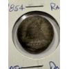 Image 2 : 1854 United States Seated Liberty Silver Quarter - Incredible Coin
