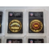 Image 4 : The Bradford Exchange Mint "The Complete NFL Gold Dollar Collection" - Set of 11 Coins