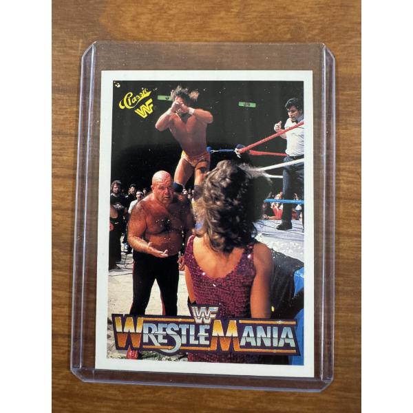 1990 Wrestle Mania Macho Man & The Animal Trading Card - Mint Condition