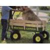 Image 1 : New! Western Express All Terrain Wagon, Wood Sides Rust Proof Ball Bearing Wheels Retails For $140