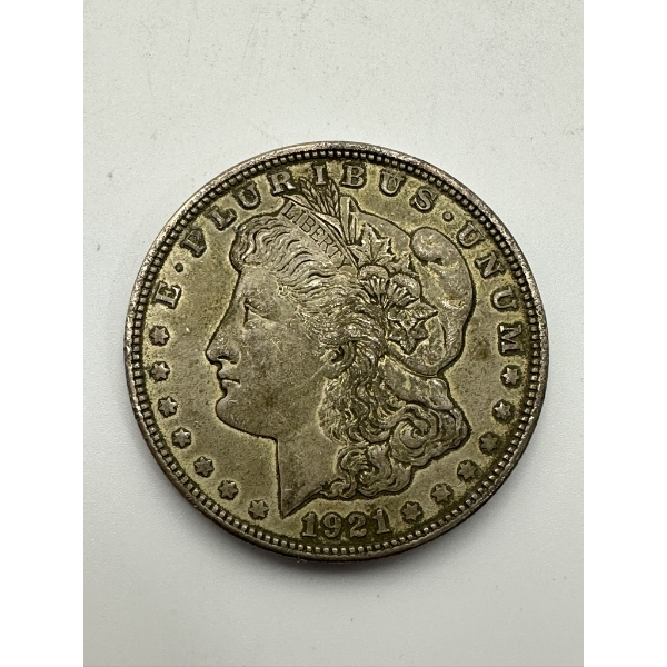 1921 Morgan Silver Dollar - 90% Silver - Excellent Coin