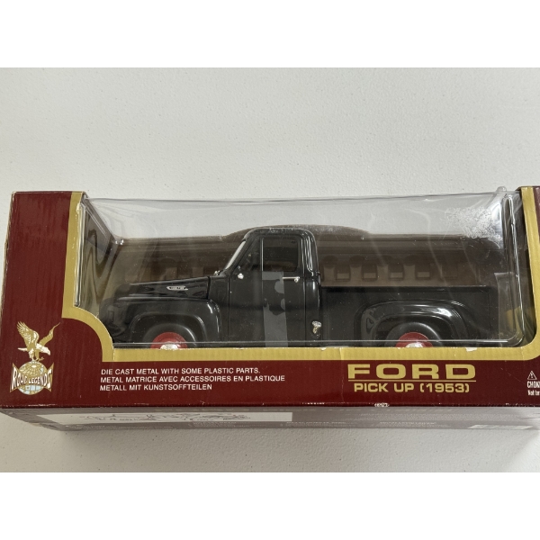Road Legends 1:18 Scale Collection Die-Cast Metal 1953 Ford Pick Up Truck - Brand New In The Box 