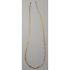 Image 1 : 14K Yellow Gold Twisted 18" Herringbone Necklace (Missing Clasp) - Weight: 2.7g