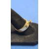 Image 3 : Women's 14K Gold Ring With Diamonds - Size: 7 1/2 - Weight: 4.8g