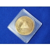 Image 1 : Masonic Temple Philadelphia 1873-1973 W. Orville Kimmel Coin Medal in Holder
