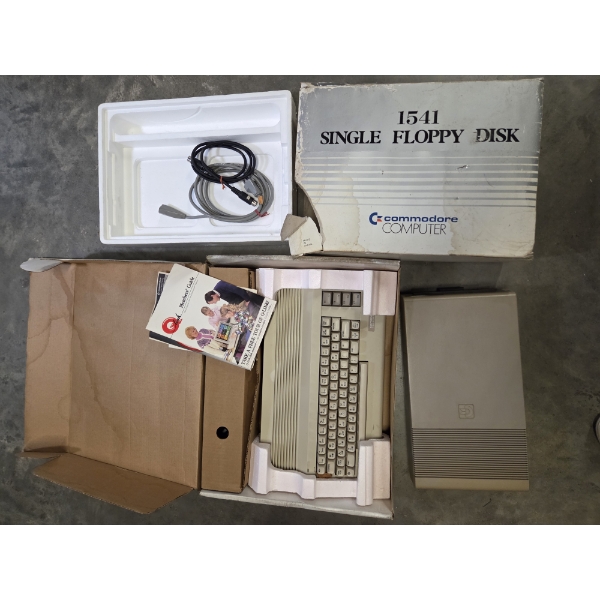 Vintage Commodore Computer In Box!