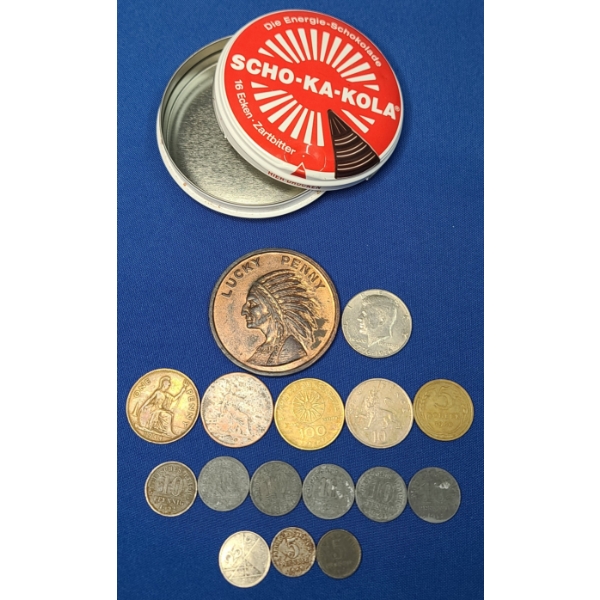 Assorted U.S & Foreign Coins/Tokens 