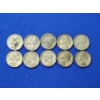 Image 1 : x10 Assorted Years Jefferson Wartime Nickels FV: $0.50