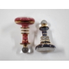 Image 7 : Two Small Vials of Hand Blown Egyptian Glass ~ One Containing Frankincense & One Containing Myrrh