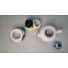Image 2 : Vintage Asian Girl Flower Pot By Joan Lea Creations, Borden Milk Co Creamer Dish & Vintage Teapot