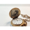 Image 5 : Gorgeous Gold-Filled Elgin Pocket Watch With Adjustable Chain