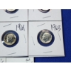 Image 5 : x8 Roosevelt Pre 1964 Proof Silver Dimes FV: $0.80