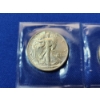 Image 2 : x8 Assorted Years 90% Silver Walking Liberty Half Dollars FV: $4.00