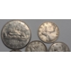 Image 2 : Assorted Canadian 80% Silver Coins & 1975 Canadian "Voyageur" Dollar (Non-Silver) 