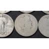 Image 7 : Assorted Years/Mints 90% Silver Barber, Standing Liberty & Washington Quarters - Face Value: $5.00
