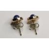 Image 5 : Pair Of Linde Star Stud Earrings With 14K Gold Posts - Weight: 2.9g