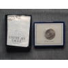 Image 2 : 2000 One Ounce Proof Silver American Eagle & Liberty Commemorative Half Dollar in Original Box